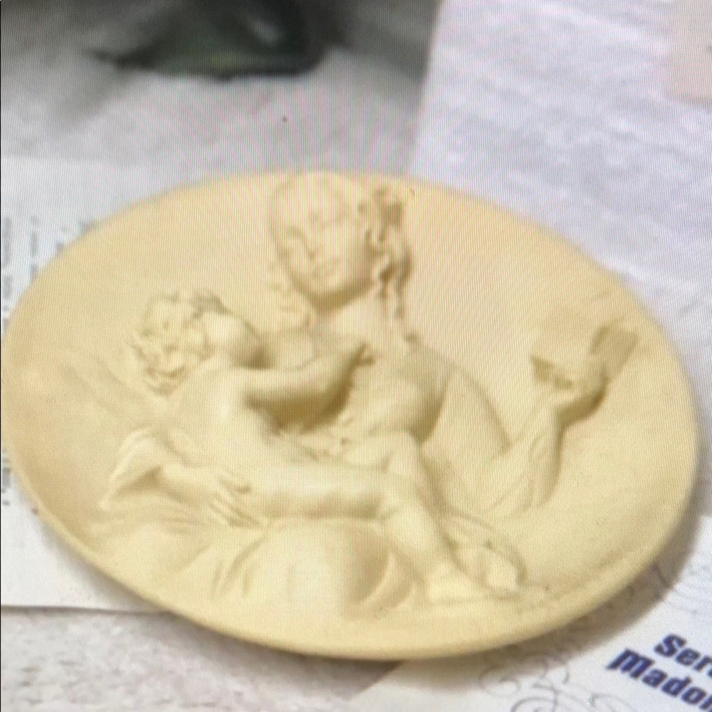 MADONNA Modesta Plate by Alberto Santangela